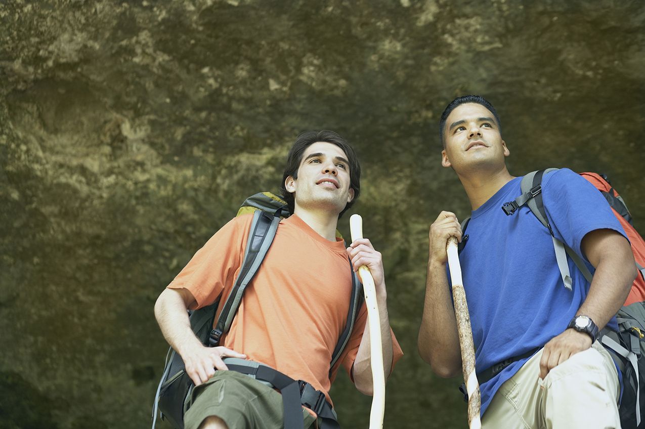 Youth hiking