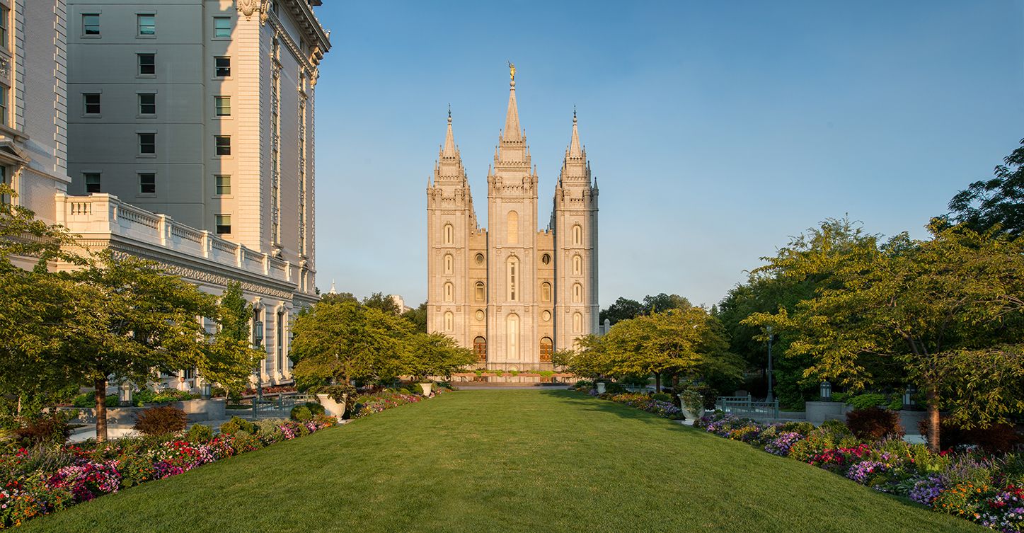 Mormon temple, Utah