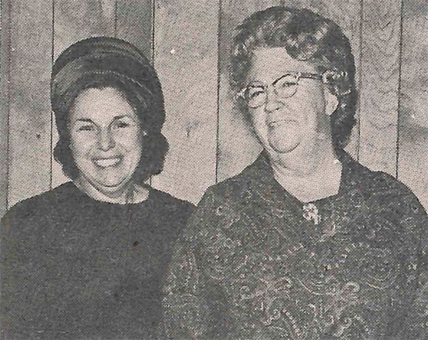 Mrs. Paul Griffith, Dorcas Class; Mrs. E. C. Clark, Deborah Class