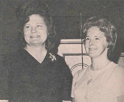 Mrs. Doyle Stanfield, Geneva Circle; Mrs. Dudley Pyeatt, Ellen Circle