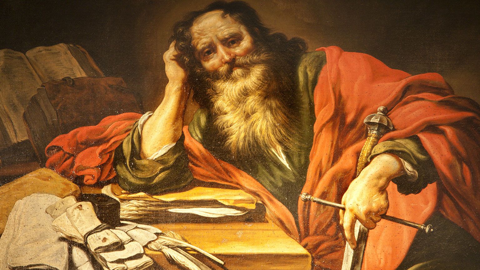 painting of the apostle Paul