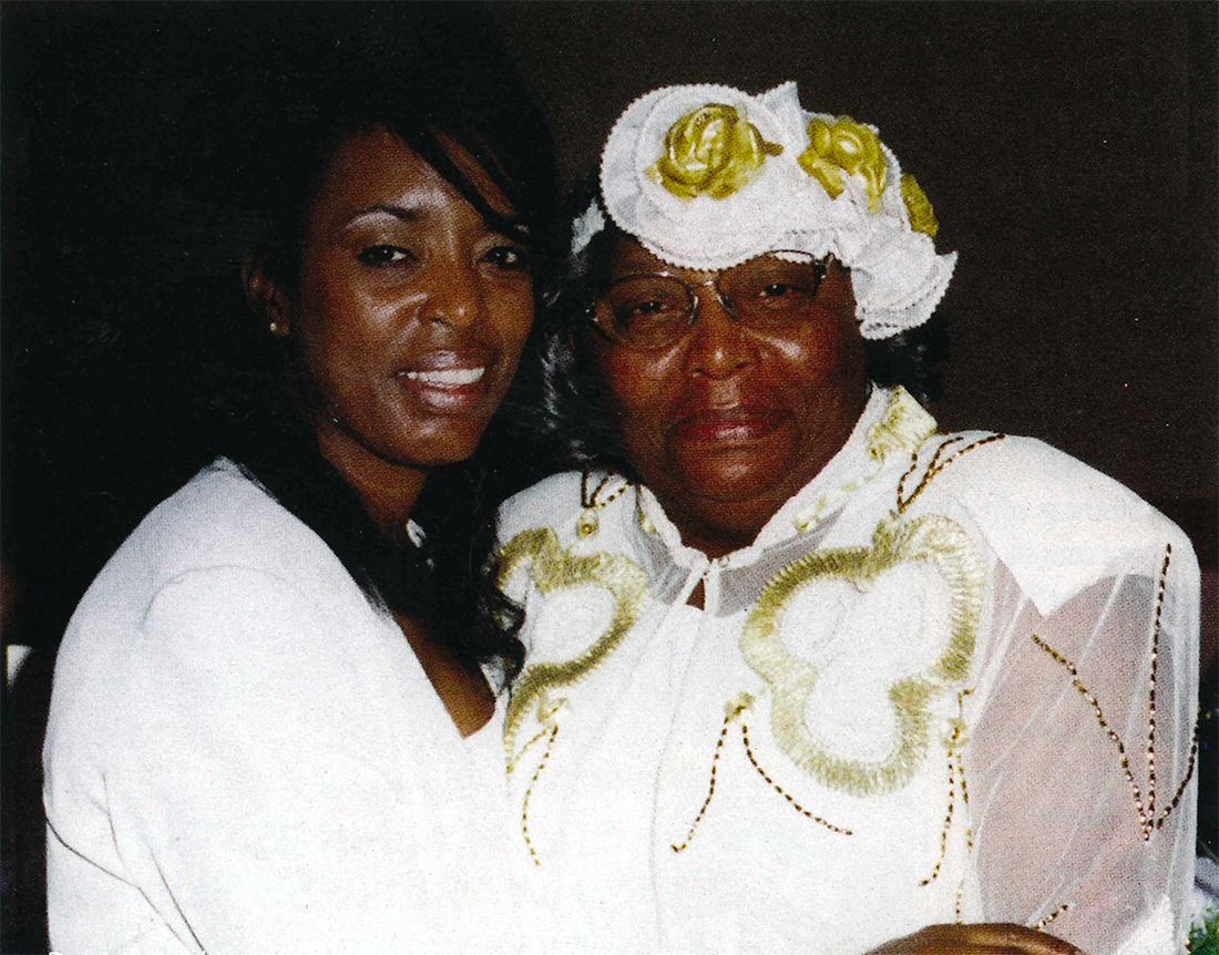 Mary Alice Brown with her daughter, Shayna Duncan