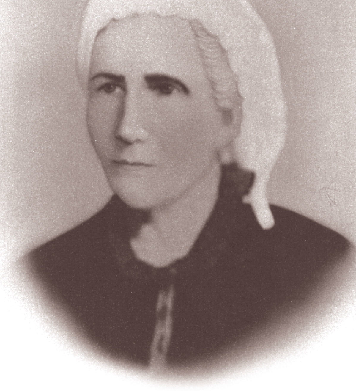 An artist’s conception of Melissa Murphy about the time of the first Church of God General Assembly, which she hosted in her Camp Creek, North Carolina, home
